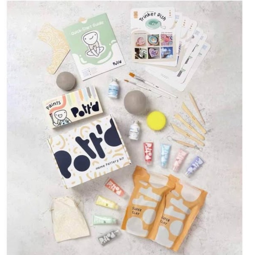 Pott’d at Home Pottery Kit New in Box